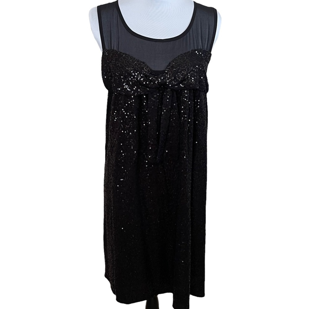 Darling Black Evening Cocktail/Formal Black Tie Event Dress Size Large  NWT